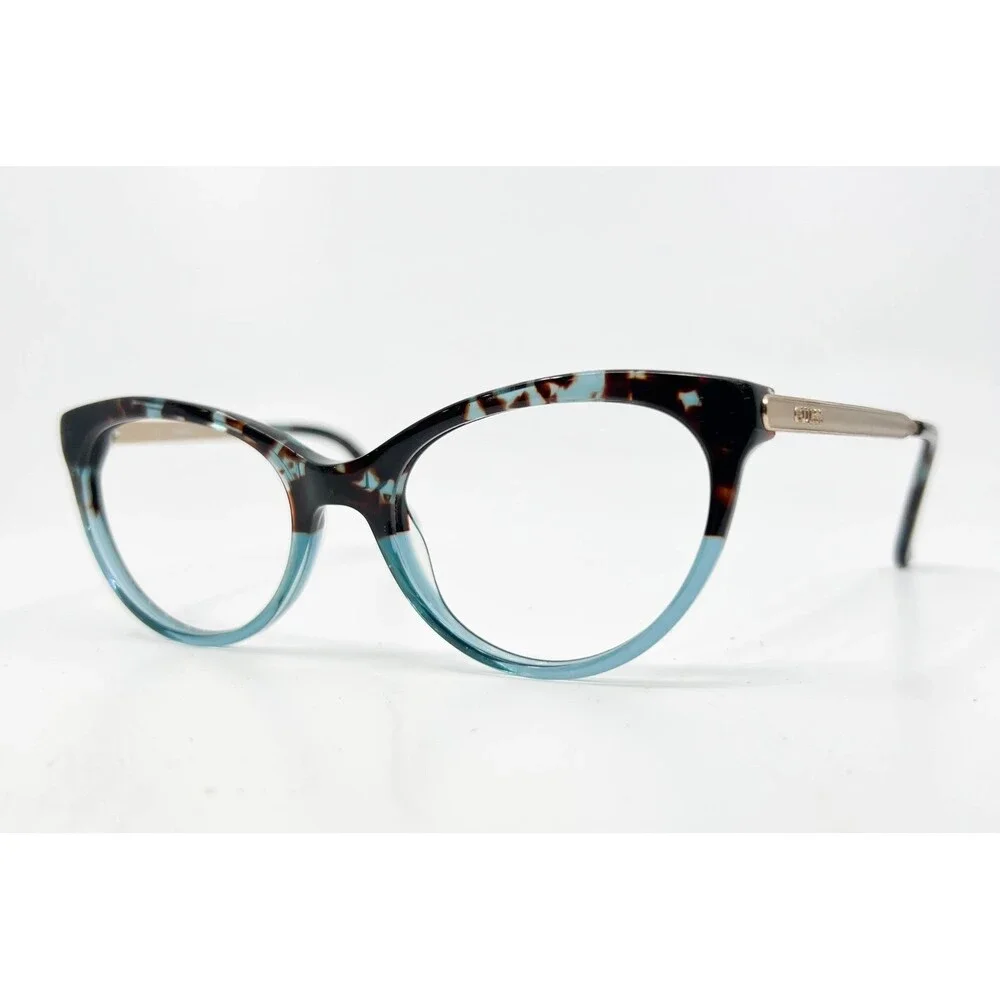 Guess Eyeglasses Women Blue Tortoise Cat Eye GU 2462 BL 51-18-135